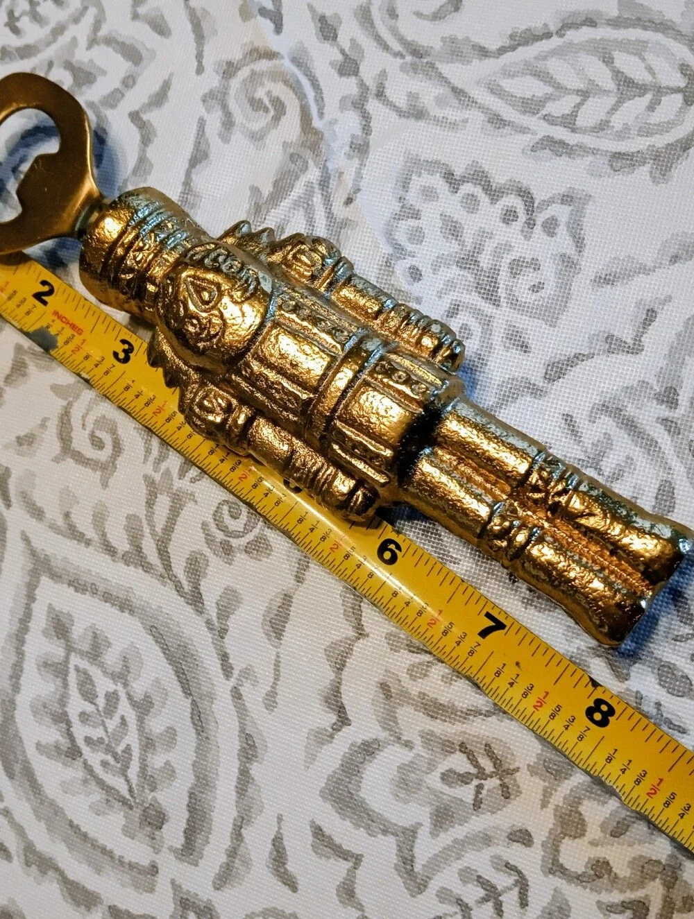 Project 62 Brass & Golden Nutcracker Bottle Opener Discontinued Modernist Heavy